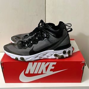 Nike React Element 87 Anthracite Black sz 8.5